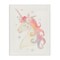 Stupell Industries Charming Unicorn Smiling Flower Crown Stars Design Canvas Design By Victoria Barnes